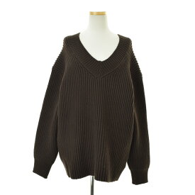 【中古】MUSE de DEUXIEME CLASSE / ミューズデドゥーズィエムクラス20AW 20080500422030 J-CODE アゼ Vネック プルオーバー長袖ニットセーター【送料無料】【cacgabcb-l】