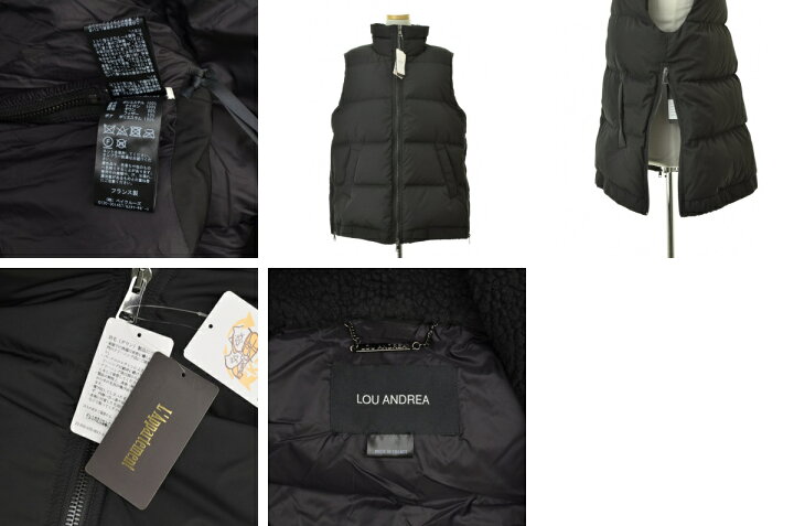 アパルトモン LOU ANDREAルーアンドレア 2 WAY DOWN VEST 楽天市場 