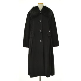 【中古】Harrods / ハロッズアンゴラウール フォックスファーコート【cacfbaab-l】