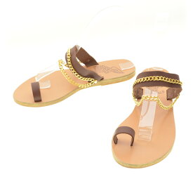 【中古】【期間限定値下げ】ANCIENT GREEK SANDALS / エンシェント グリーク サンダル21093510003910 CHAIN FLAT チェーンフラットサンダル【cacdajbg-z】