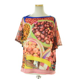 【中古】TSUMORI CHISATO / ツモリチサトTC83JK069 グアテマラマーケット半袖カットソー【cacfaebf-l】