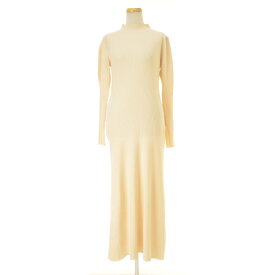 【中古】SNIDEL / スナイデルSWNO234136 バックオープンリブニット長袖ワンピース【cacgaeah-l】