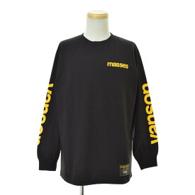 【中古】MASSES × VANSON / マシス × バンソンT-SHIRT L/S長袖Tシャツ【cacgaebb-m】