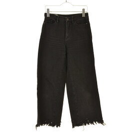【中古】【期間限定値下げ】ZARA TRF / ザラティーアールエフカットオフ ブラックデニムデニムパンツ【cacgabda-l】