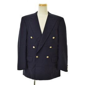 【中古】BURBERRY PRORSUM / バーバリープローサムSuper 100's Wool ダブルブレザージャケット【caceaiae-m】