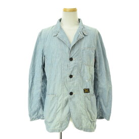【中古】WTAPS / ダブルタップス13SS ACADEMY JACKET COTTON CHAMBRAYジャケット【cacfbccb-m】