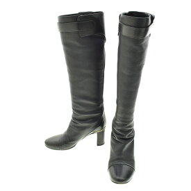 【中古】CHLOE / クロエ7110 ロング レザーブーツ【送料無料】【caceafai-z】