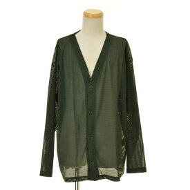 【中古】South2 West8 / S2W8 / サウストゥウエストエイト25SS QV662 V-Neck Cardigan - Knit Mesh長袖カーディガン【cacfbbcj-m】