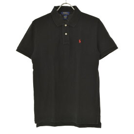 【中古】POLO RALPH LAUREN / ポロ ラルフローレンポニー刺繍 鹿の子半袖ポロシャツ【cacfajae-m】