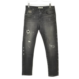 【中古】【期間限定値下げ】ZARA / ザラPAINT SPLATTER SKINNY JEANSデニムパンツ【caceabcf-l】