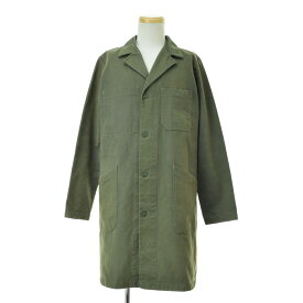 【中古】ZUCCA TRAVAIL / ズッカトラヴァイユZU03-FA010 フランス製 コットンショップコート【cacebccf-m】