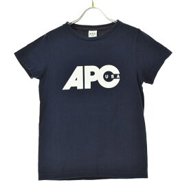 【中古】APC / アーペーセーUSA LOGO TEE半袖Tシャツ【cacfbcbb-l】