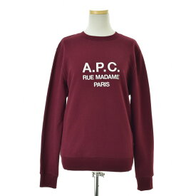 【中古】【期間限定値下げ】APC / アーペーセーRUFUS ロゴ刺繍長袖スウェット【caceaeba-l】