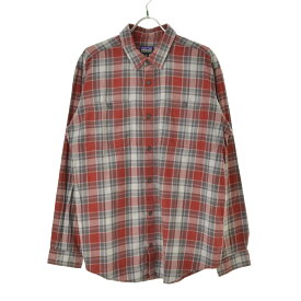 【中古】PATAGONIA / パタゴニア53837 PIMA COTTON SHIRT ピマコットン長袖シャツ【caccajaf-m】