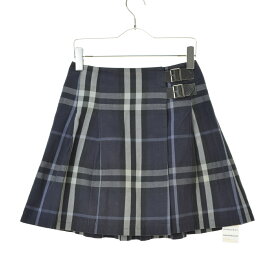 【中古】【期間限定値下げ】BURBERRY LONDON / バーバリーロンドンC1S02-103-29 チェック ミニ ラップ 巻きスカート【cacgadag-l】