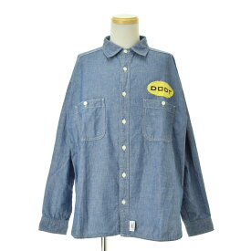 【中古】【期間限定値下げ】DESCENDANT / ディセンダント25SS 251WVDS-SHM02 NORMAN CHAMBRAY LS SHIRT長袖シャツ【cacfadcg-m】