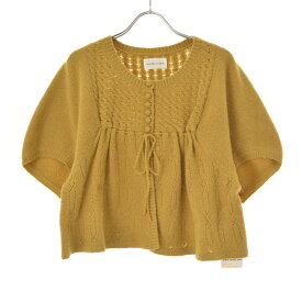 【中古】TSUMORI CHISATO / ツモリチサトラメニット五分袖カーディガン【cacgaccg-l】