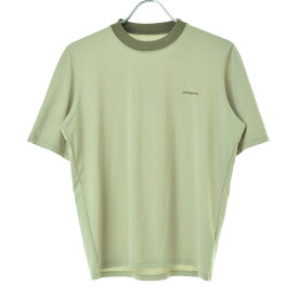 【中古】PATAGONIA / パタゴニア05SS USA製 45300 Capilene Silkweight Graphic Tee キャプリーン オーバルロゴ半袖Tシャツ【cacebbba-m】