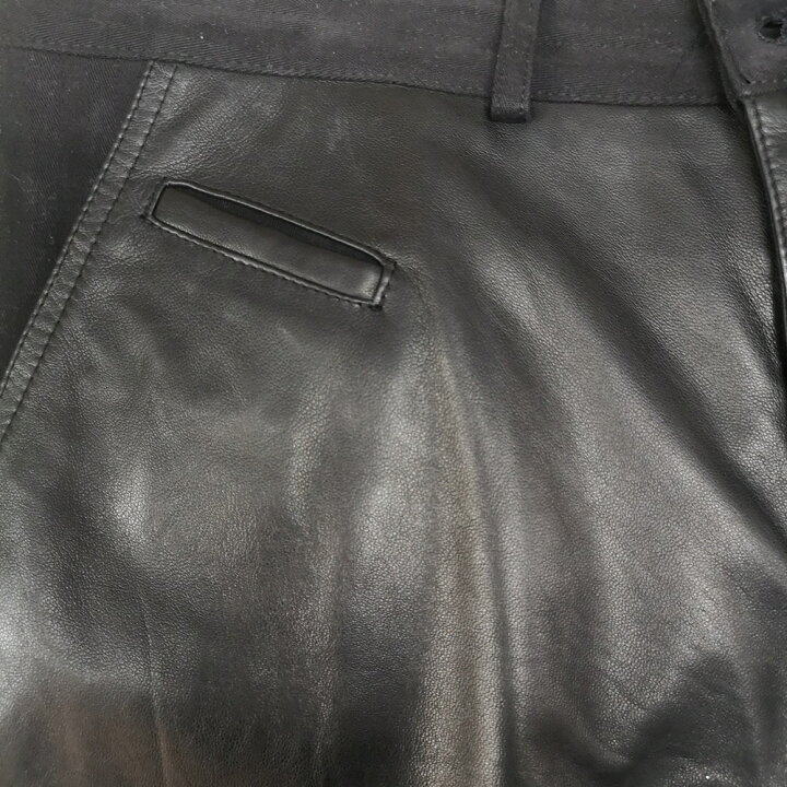 楽天市場】ディーゼル（DIESEL） レザーパンツ メンズラムレザー 