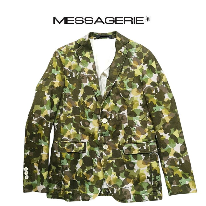 楽天市場】メッサジェリエ(Messagerie) メンズ フラワーカモフラ 