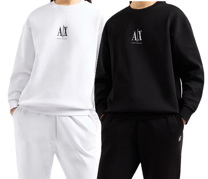 楽天市場】ARMANI EXCHANGE アルマーニ エクスチェンジ AIXクルー 