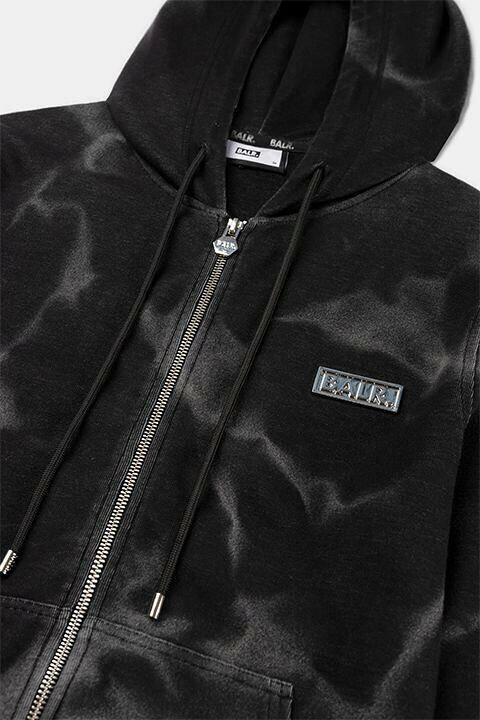 楽天市場】BALR ボーラー Straight washed zip through Hoodie パーカ 