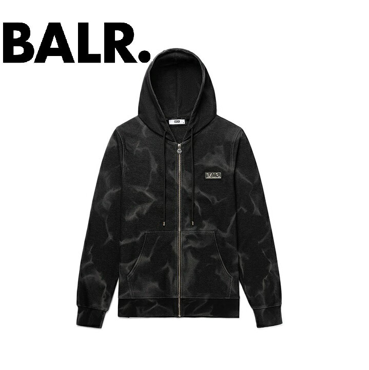 楽天市場】BALR ボーラー Straight washed zip through Hoodie パーカ 