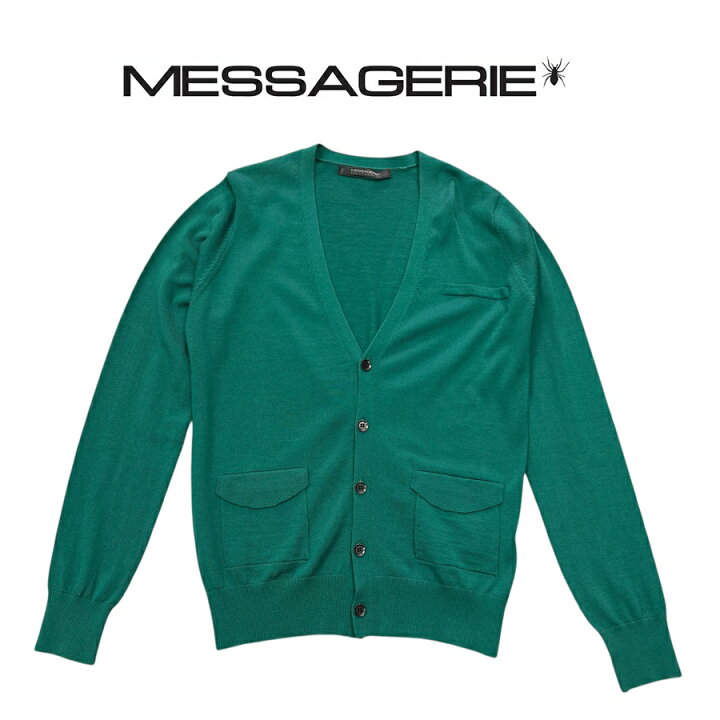 楽天市場】メッサジェリエ(Messagerie) メンズ ウール ニット 