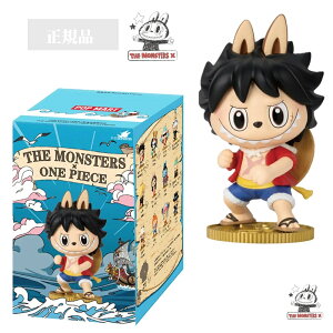 POP MART(�|�b�v�}�[�g) Pop Mart The Monsters × One Piece �t�B�M���A�����X�^�[�Y × �����s�[�X�V���[�Y �t�B�M���A �u���C���h�{�b�N�X �t�B�M���A �����_���f�U�C�� LABUBU ���u�u�y���K�i �z
