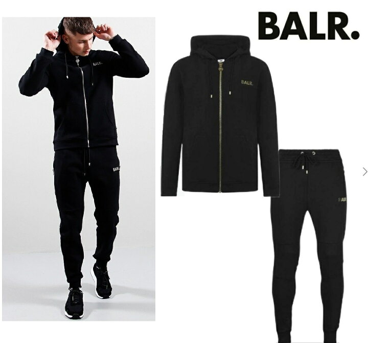 楽天市場】BALR ボーラー Q-Series Straight Zip Thru Hoodie 人気のQ  
