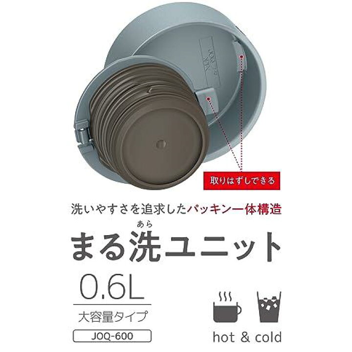 楽天市場】【せんとパッキン一体型・食洗機対応】サーモス 水筒 真空 