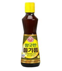 【オットギ】　えごま油　320ml 　★賞味期間2024年6月迄《食韓国品 韓国食材 韓国料理 韓国食料品 食べ物 韓国調味料 ゴマ油 ごま油 こだわり オットギ オトギ オットゥギ 韓国ごま油 胡麻油 えごま油 えごまオイル》