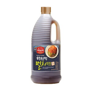 【CJ・ハソンジョン】イワシエキス 2.5kg《食韓国品 韓国食材 韓国料理 韓国食料品 食べ物 韓国調味料 海鮮エキス にぼしエキス キムチ作り材料 業務用 いわしえきす》