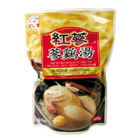 【ファイン】紅参　参鶏湯　1kg　☆韓国食材 韓国食品 韓国鍋 簡単調理 鶏肉 高麗人参 スープ コラーゲン サムゲタン レトルト 韓国伝統料理