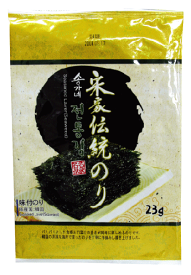 【宋家】全形　伝統のり　(6枚入)　23g　《韓国食品 韓国食材 韓国料理 食料品 食べ物 韓国材料 たくわん 韓国のり 韓国キンパ キムパプ キムパ》