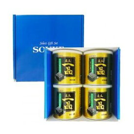 【GOSEI】宋家一品のり4缶 ギフトセット　[8切x54枚(30g)X4缶入]《韓国食品 韓国食材 韓国のり 韓国お弁当のり 食料品 食べ物 海苔 韓国海苔 カットのり ギフトセット お土産》
