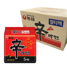 【農心】 辛ラーメン 120gx1箱(40個)(韓国版)　ノンシム NONGSHIM 韓国ラーメン インスタントラーメン 袋ラーメン 辛いラーメン