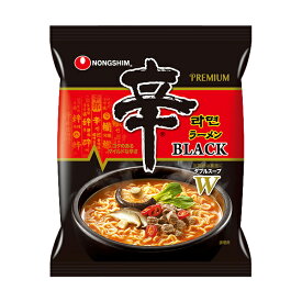 【農心】辛ラーメン　ブラック（BLACK）130g　 ノンシム NONGSHIM 韓国ラーメン インスタントラーメン 袋ラーメン 辛いラーメン