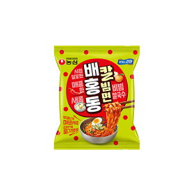 【農心】ベホンドン　カルビム麺　128g　韓国ラーメン インスタントラーメン 袋ラーメン 辛いラーメン 　ビビム麺　カルクッス　배홍동 칼빔면