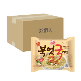 ★8個、32個のみ地域別送料無料★【オットギ】タラスープラーメン（ブゴグックラーメン）110g　韓国ラーメン　タラ出汁スープ 伝統的な韓国味 即席ラーメン 手軽に調理 コクのある味わい 麺とスープのバランス