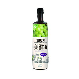 【CJ】飲むお酢　プティチェル美酢(ミチョ)　マスカット味　900ml《韓国飲み物 韓国飲料 韓国飲み料 韓国ジュース 韓国ドリンク 韓国ソフトドリンク 飲み物エキス 韓国マスカットジュースエキス マスカットジュース ぶどうジュース マスカットエキス マスカット原液》