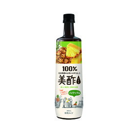 【CJ】飲むお酢　プティチェル美酢(ミチョ)　パイナップル味　900ml《韓国飲み物 韓国飲料 韓国飲み料 韓国ジュース 韓国ドリンク 韓国ソフトドリンク 飲み物エキス 韓国パイナップルジュースエキス パイナップルジュース パイナップルエキス パイナップル原液》