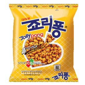 【クラウン・CROWN】ジョリポン　74g《韓国食品 韓国食材 韓国料理 韓国食料品 食べ物 韓国お菓子 韓国お土産 シリアル ミールスナック スナック菓子》