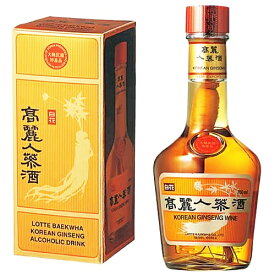 高麗人参酒　(35度)　700ml×6本　★1本当たり￥3,190(税込)　《韓国食品 韓国食材 韓国料理 韓国お土産 韓国飲み物 酒 お酒 韓国酒 韓国お酒 伝統酒 韓国伝統お酒 人参お酒 敬老の日》