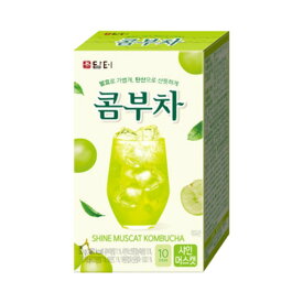 【ダムト】コンブ茶　シャインマスカット味　50g(5gX10個入)　《韓国お茶 韓国飲み物 韓国食品 韓国食材 韓国ドリンク 伝統茶 ヘルシー茶 甘い 果物茶 フルーツ茶 ダイエット》