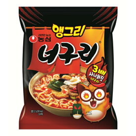 農心 ANGRYノグリ 121g■韓国食品■韓国食材/韓国料理/韓国お土産/韓国ラーメン/非常食/防災用/防災グッズ/乾麺/インスタントラーメン/辛いラーメン/冬/辛ラーメン/ラーメン/激安【YDKG-s】★