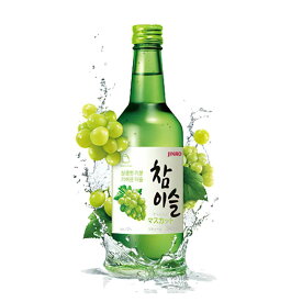韓国焼酎 チャミスル マスカット 「360ml」　韓国食品 韓国焼酎 お酒 伝統酒 焼酎 韓国お酒 韓国 チャミスル グラス 焼酎グラス マスカット 果実酒