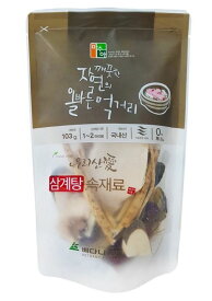 韓国産サムゲタン用材料103g■韓国食品■本格手作りの味！コラーゲンがたっぷりでスタミナの源の韓国伝統の健康食品/参鶏湯の材料/激安【YDKG-s】