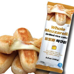 ▼冷凍▲まるごと・モッツァレラ・焼餅バー・ 100g・焼餅・トック・韓国お餅
