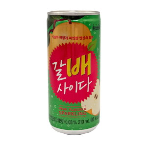 (ヘテ)すりおろし梨サイダー(缶) 210ml